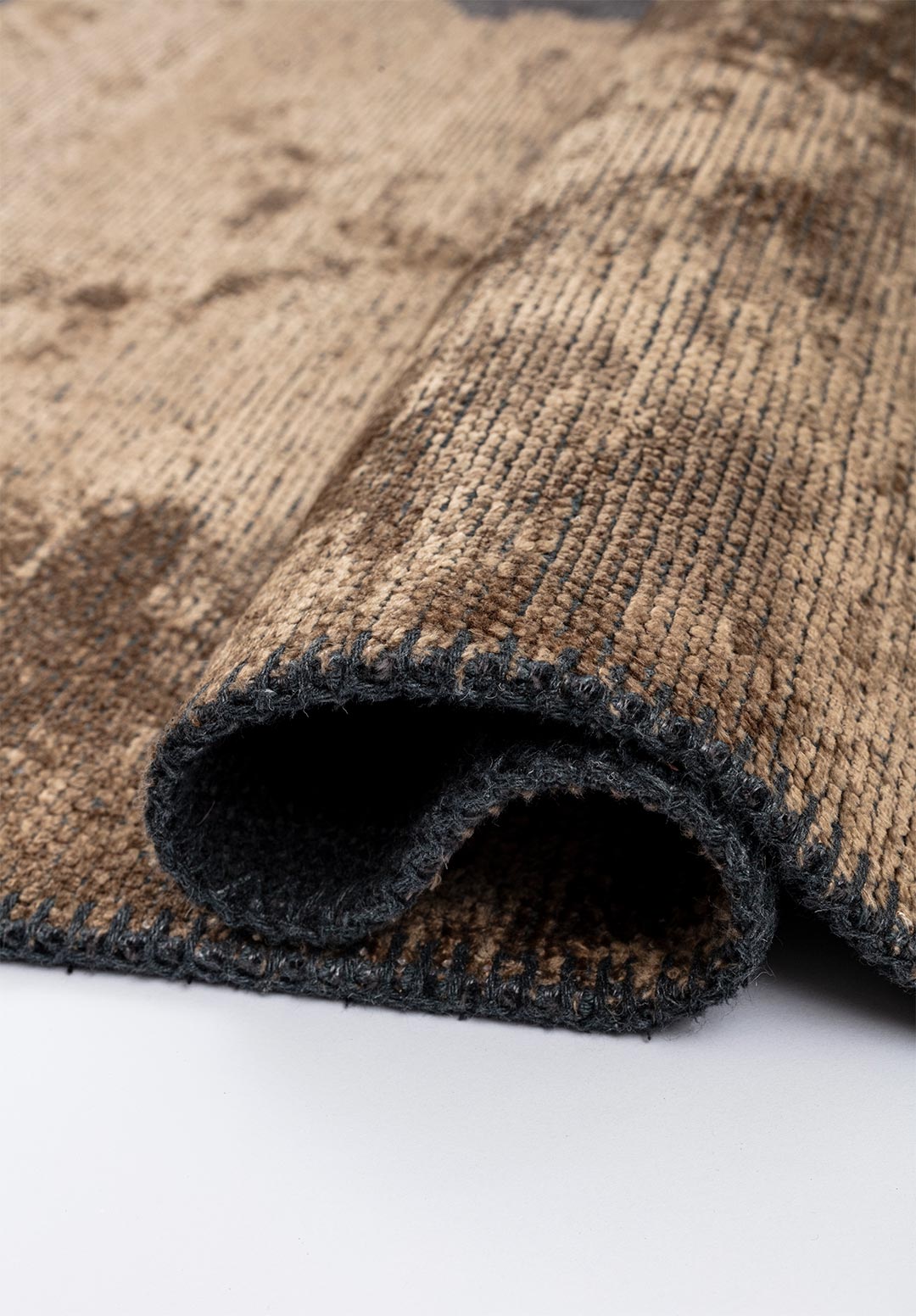 COAST CHARCOAL - MINK RUG