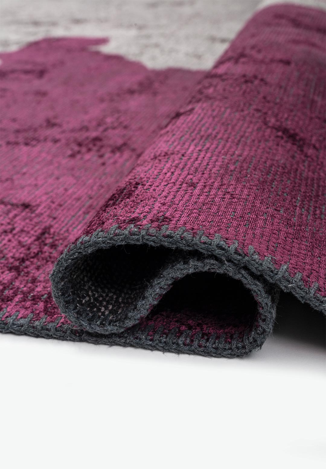 COAST DARK GREY - DARK DAMSON RUG