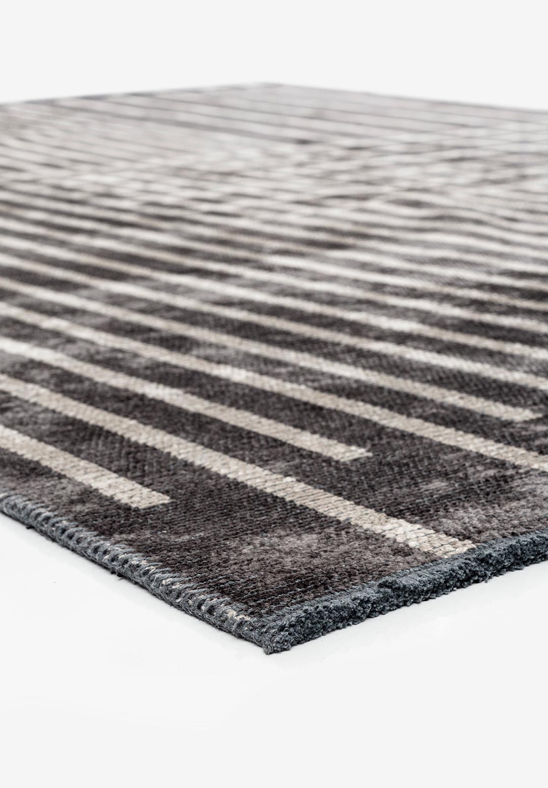 PLAID CHARCOAL - GREY RUG