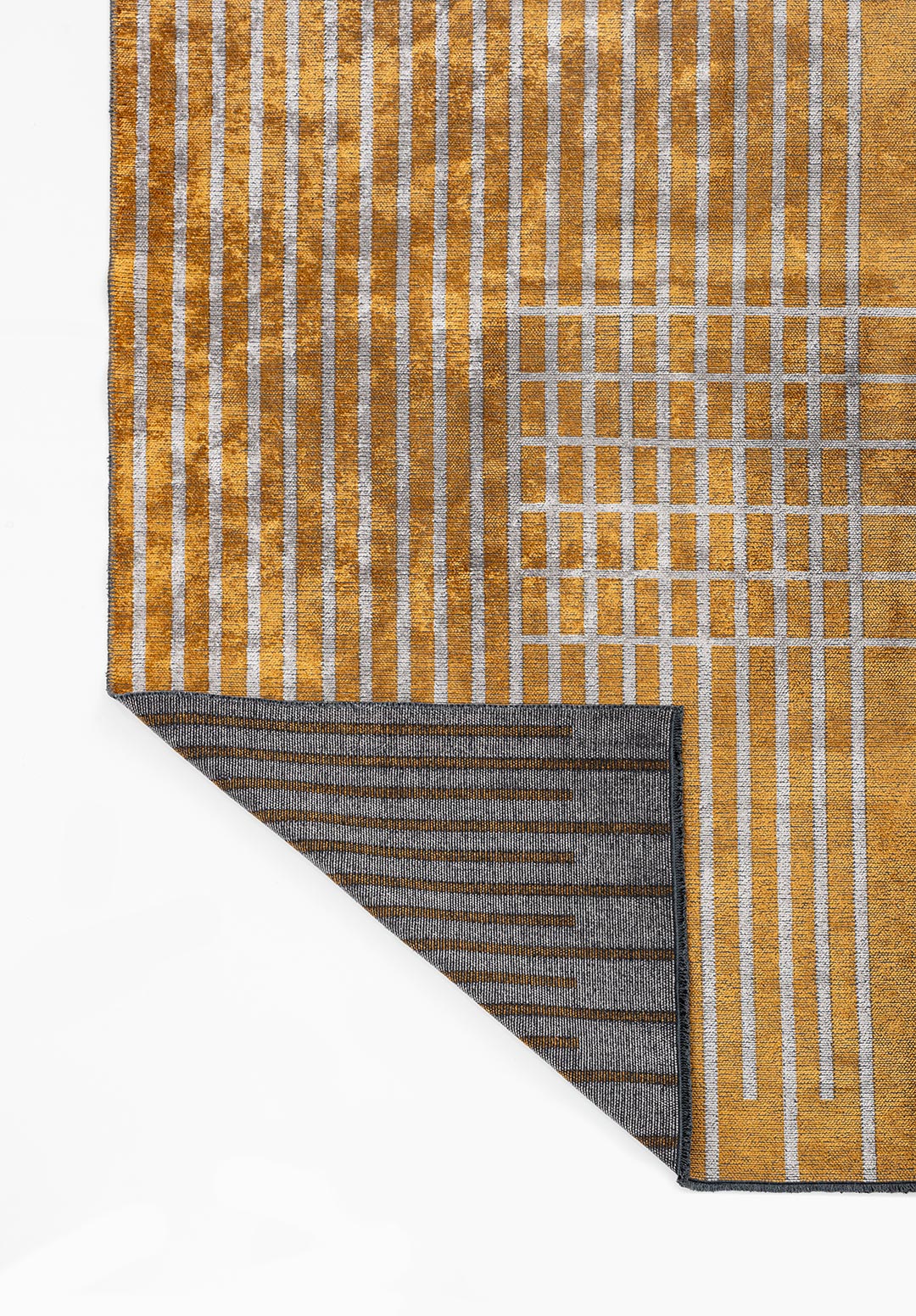 PLAID MUSTARD - LIGHT CREAM RUG