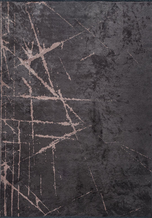 CRACK COPPER - CHARCOAL RUG