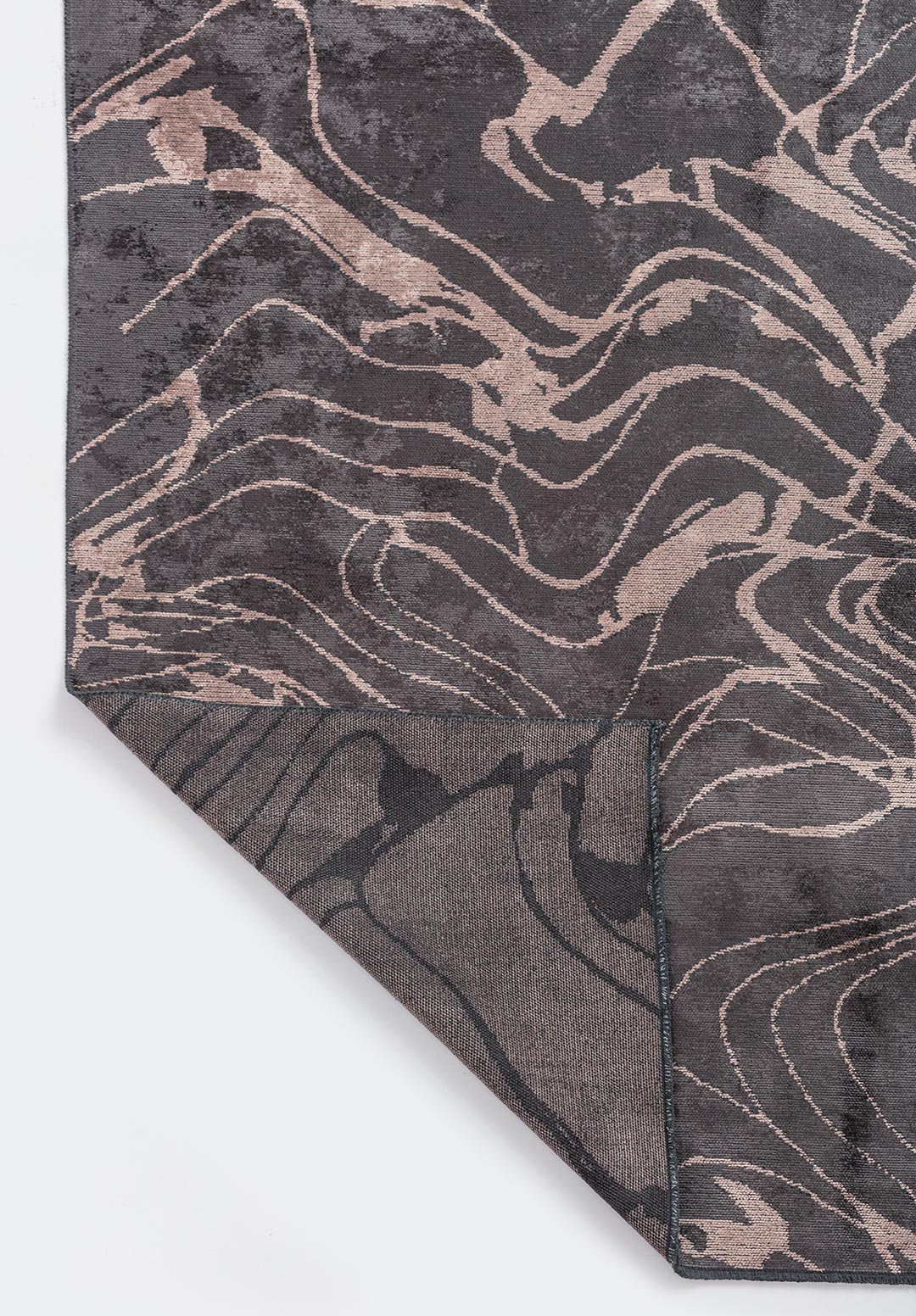 CLOVE COPPER - CHARCOAL RUG