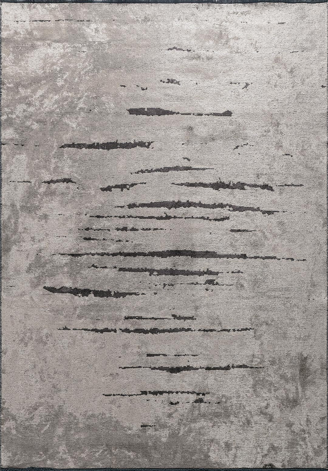 SPLIT CHARCOAL - CREAM RUG