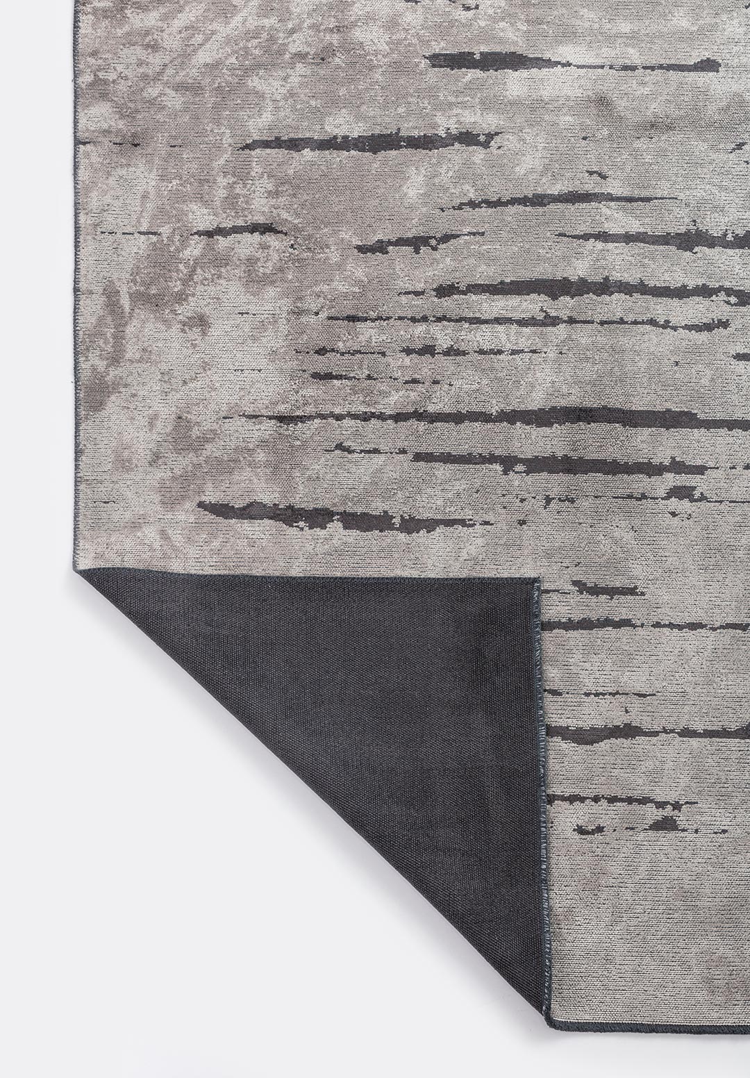 SPLIT CHARCOAL - CREAM RUG