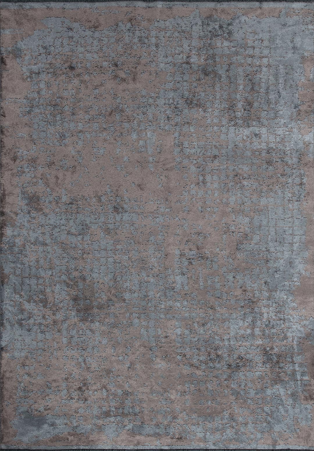 PEBBLE BLUE - DARK GREY RUG