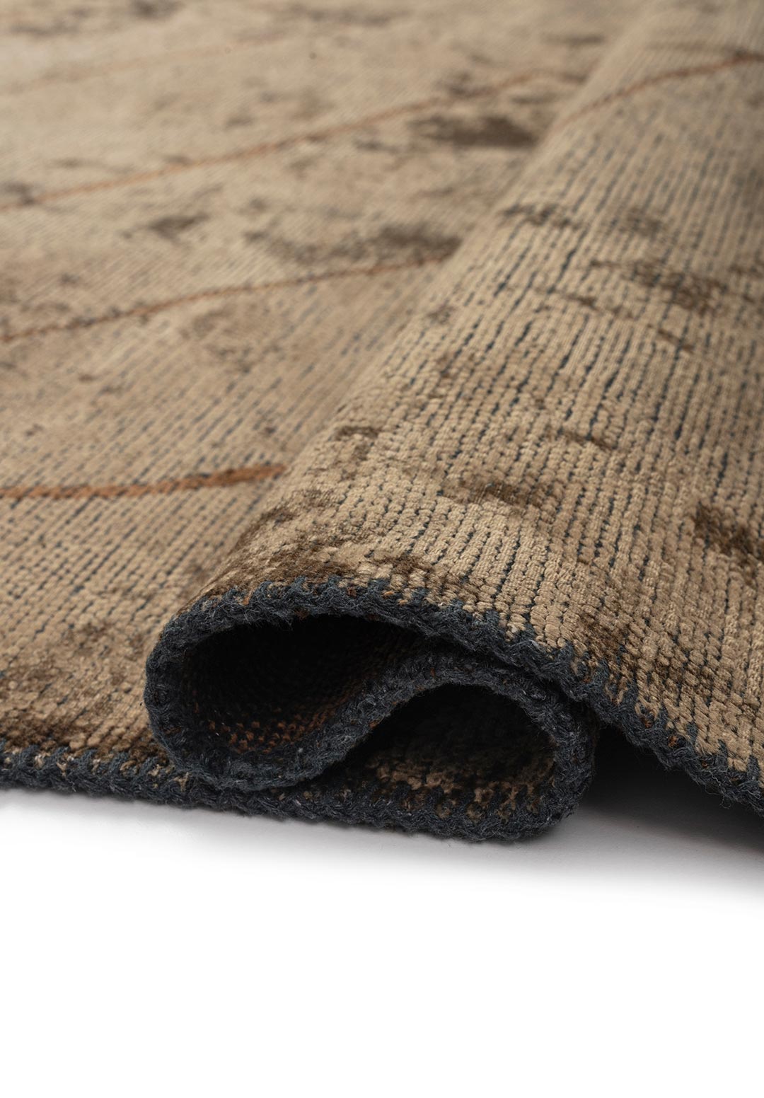 CURVE LIGHT BROWN - CACAO RUG