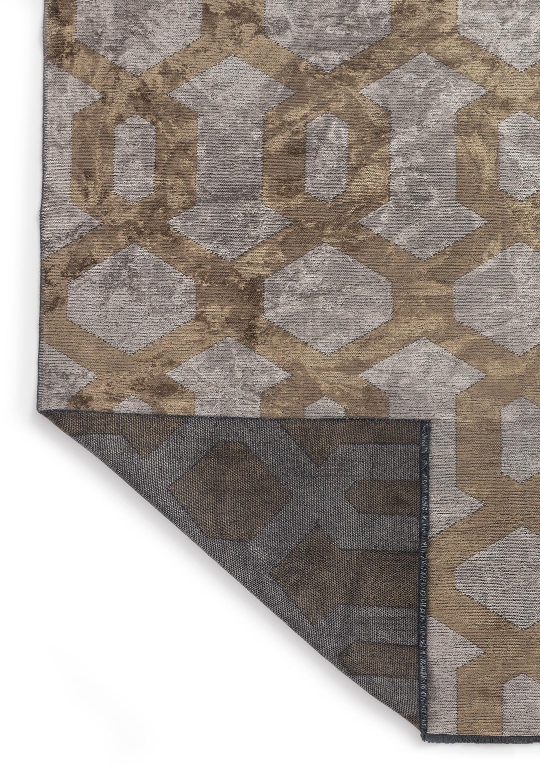 CHAIN LIGHT BROWN - BEIGE RUG