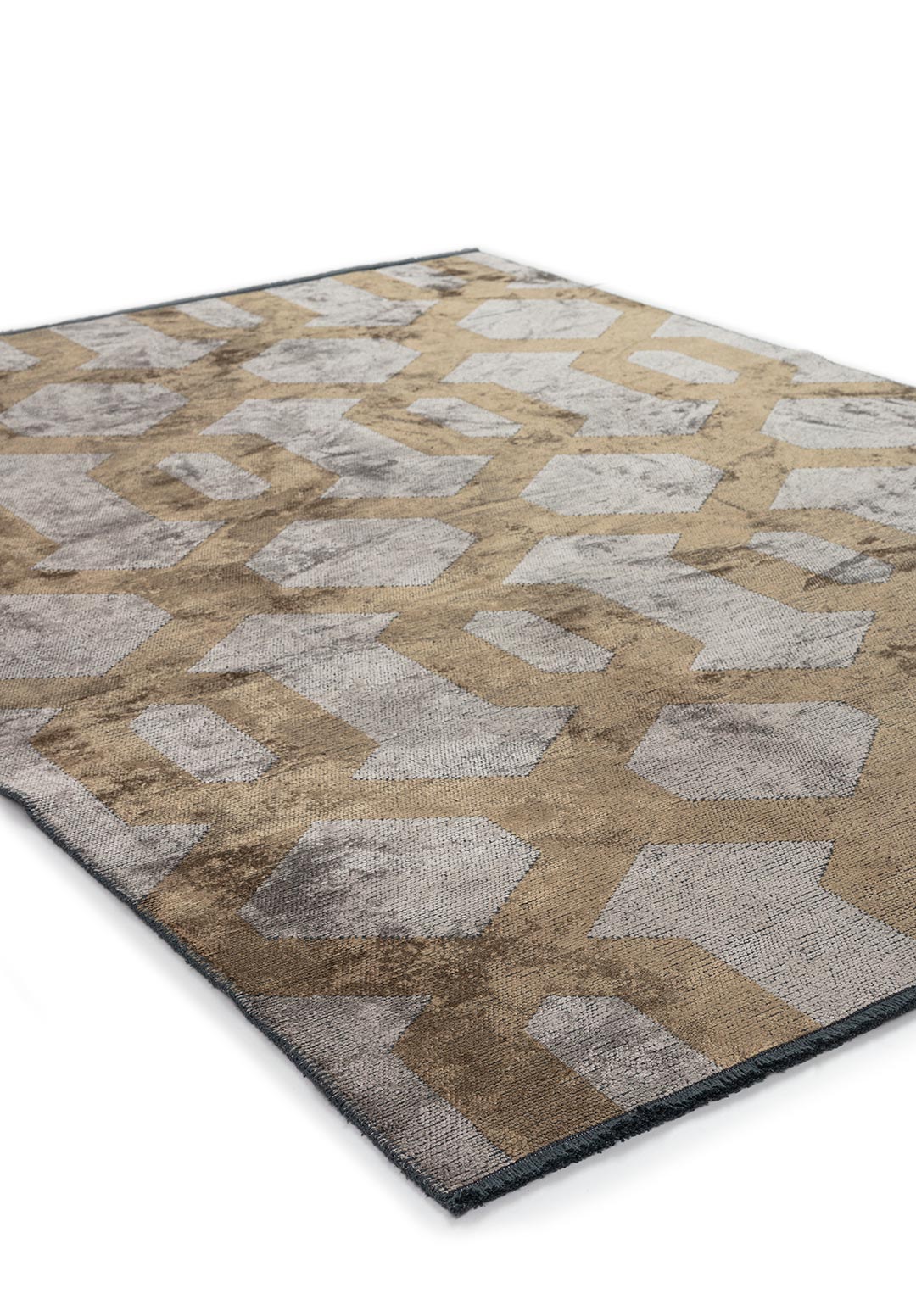 CHAIN LIGHT BROWN - BEIGE RUG