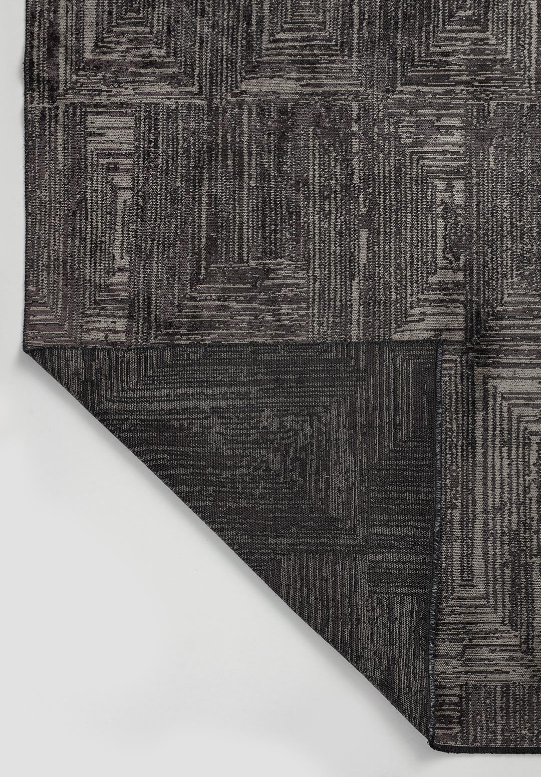 SICILY CHARCOAL - BEIGE RUG