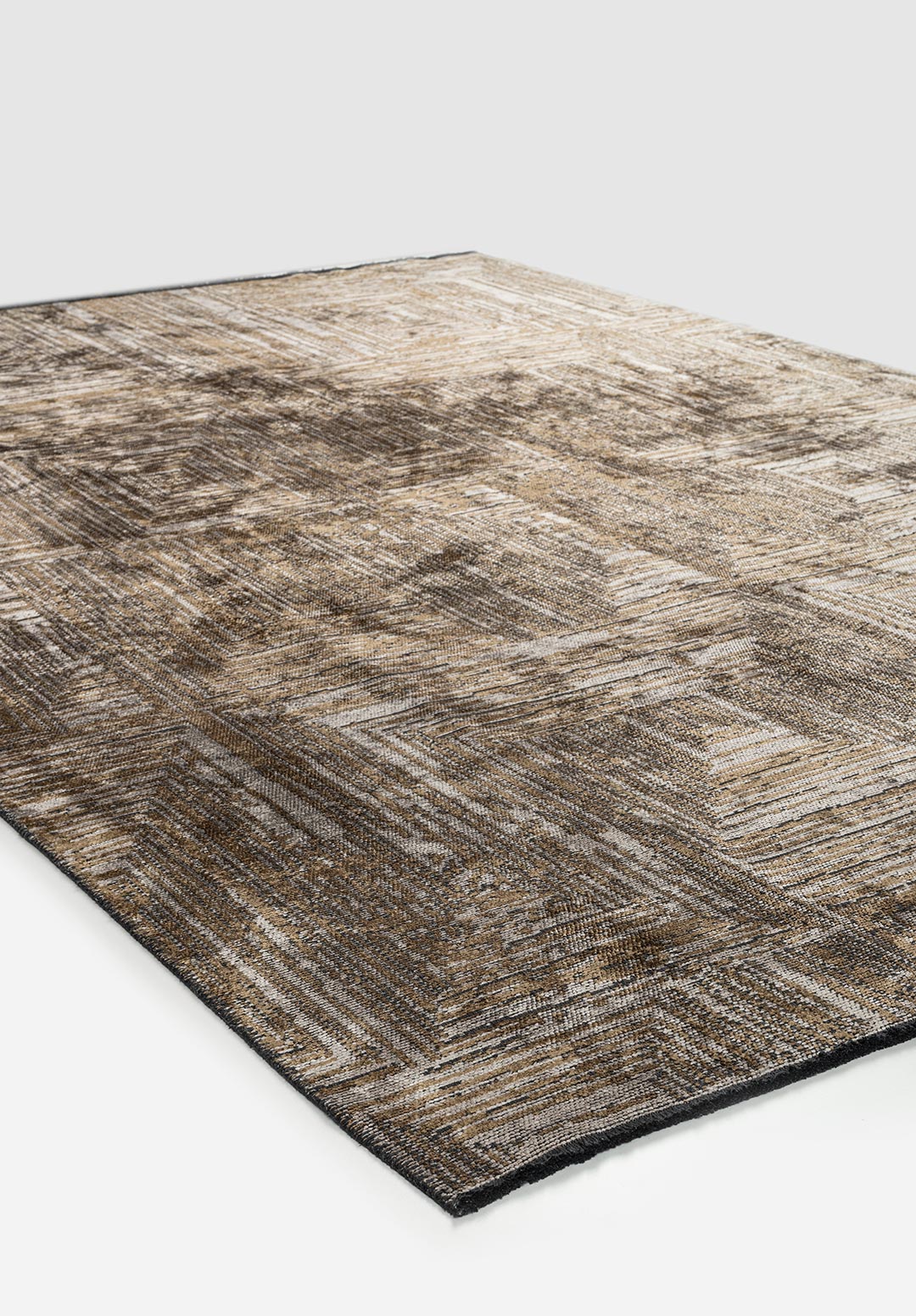 SICILY LIGHT BROWN - CREAM RUG