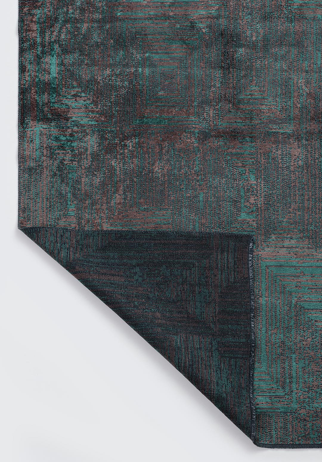 SICILY DARK MINK - DARK GREEN RUG