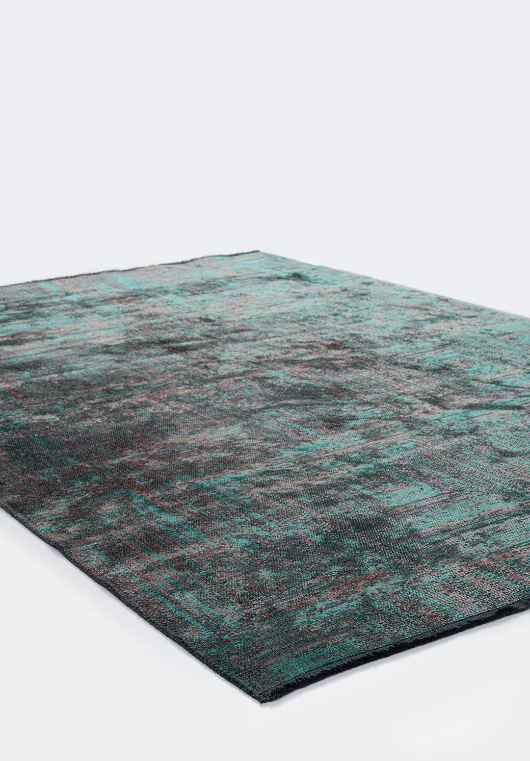 SICILY DARK MINK - DARK GREEN RUG