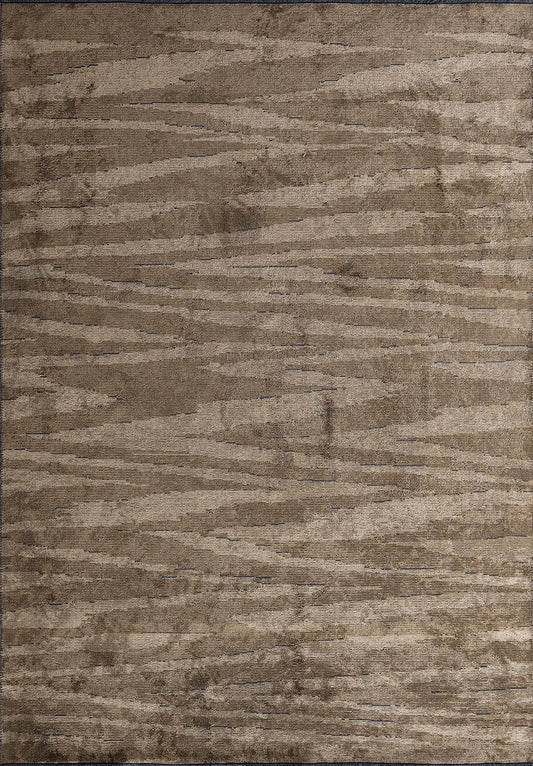 ZEBRA MINK - DARK BEIGE RUG