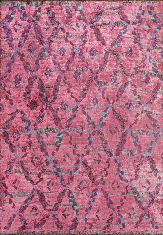 JASMINE PURPLE - PINK - TURQUOISE RUG