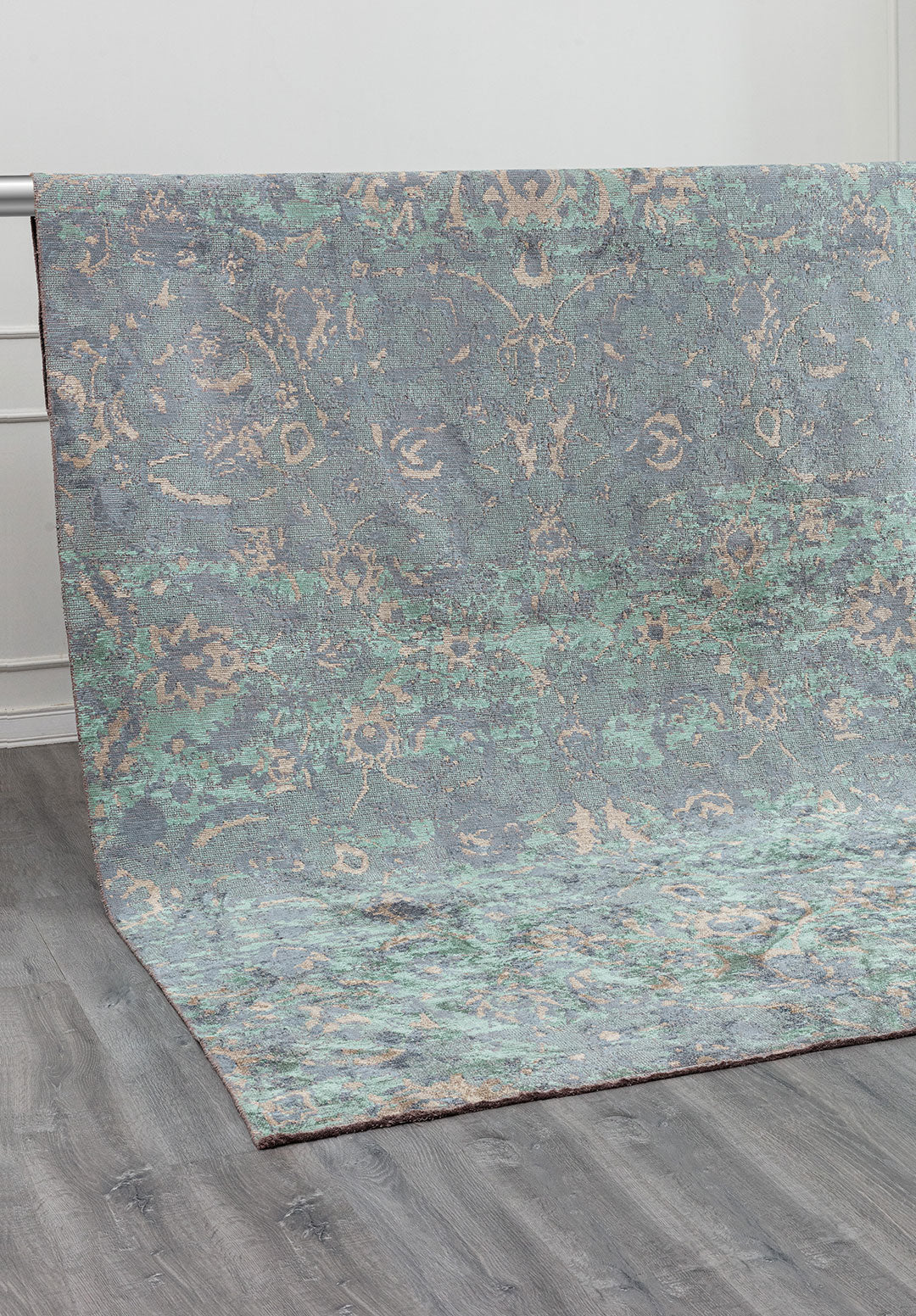 DREAM BEIGE - BLUE - RIVER GREEN RUG