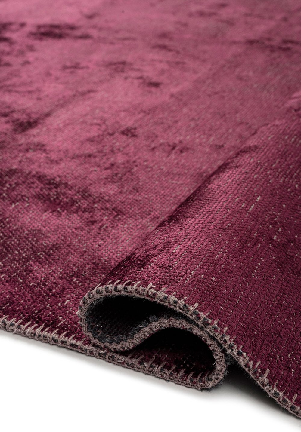 PLAIN DARK DAMSON (M) RUG