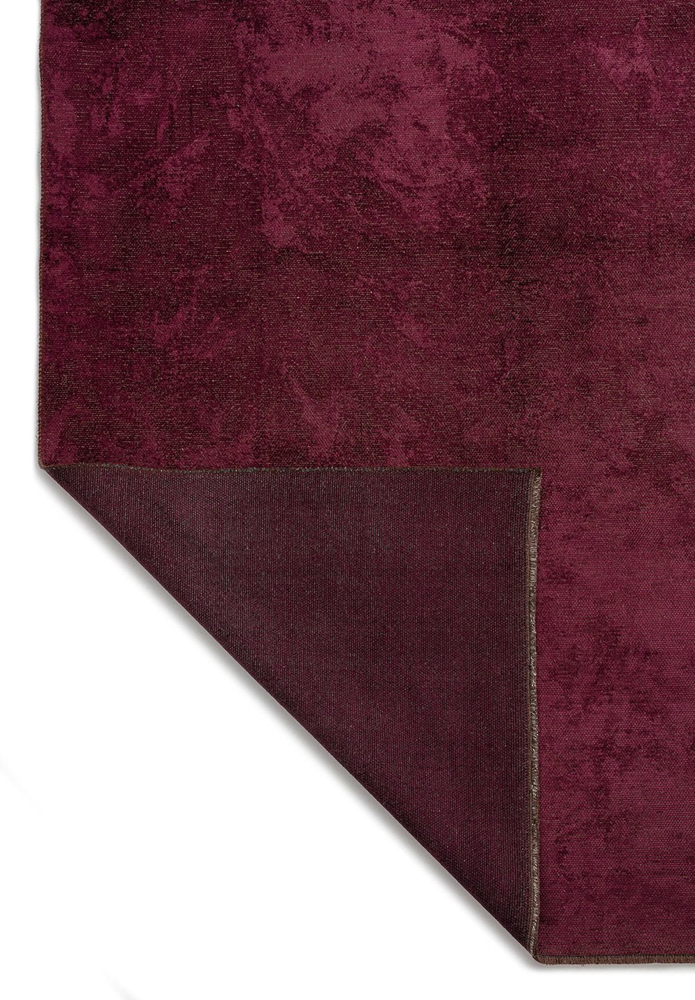 PLAIN DARK DAMSON (C) RUG