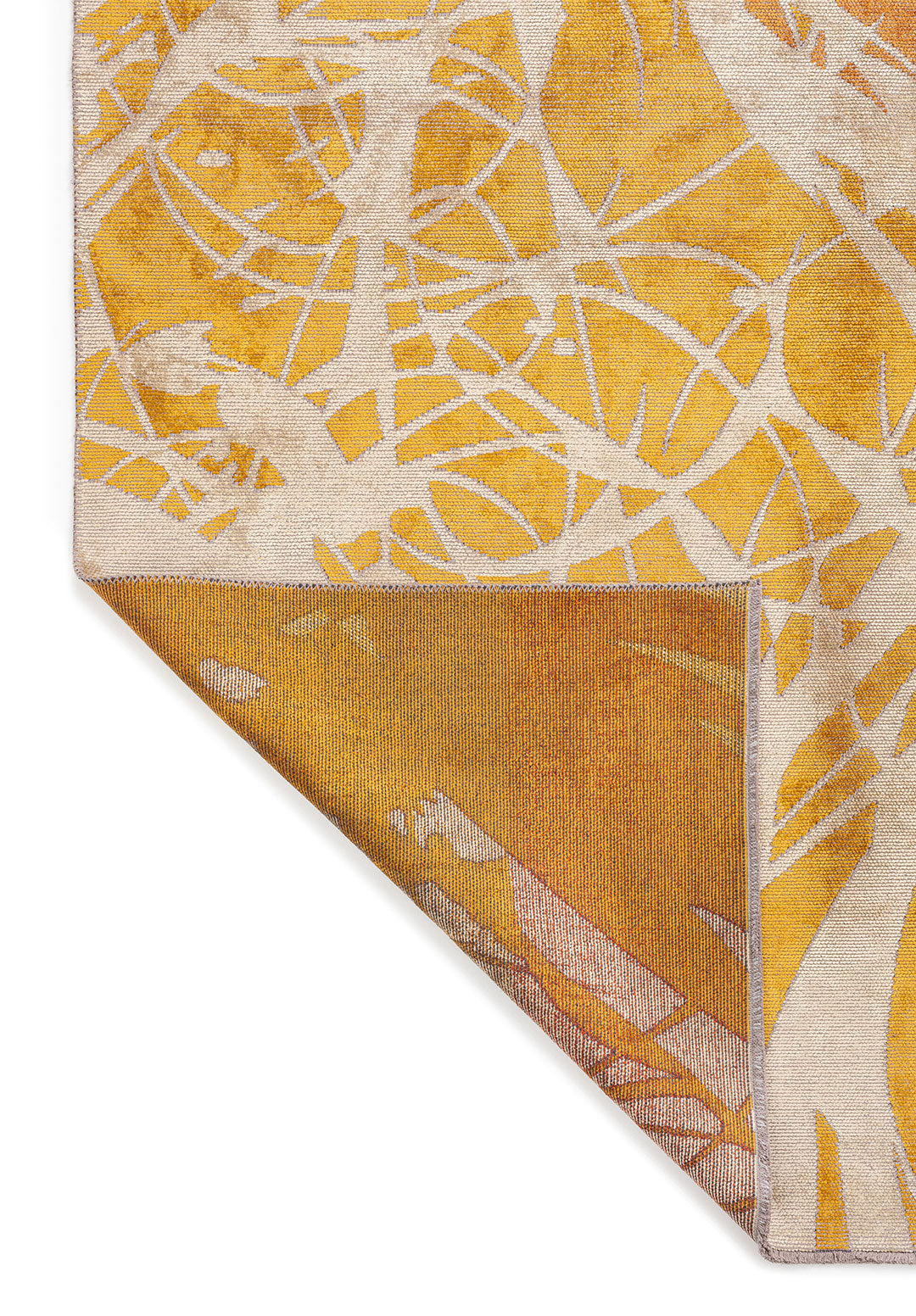 SOLAR TERRA - MUSTARD - RUST - DARK TERRA - CREAM RUG