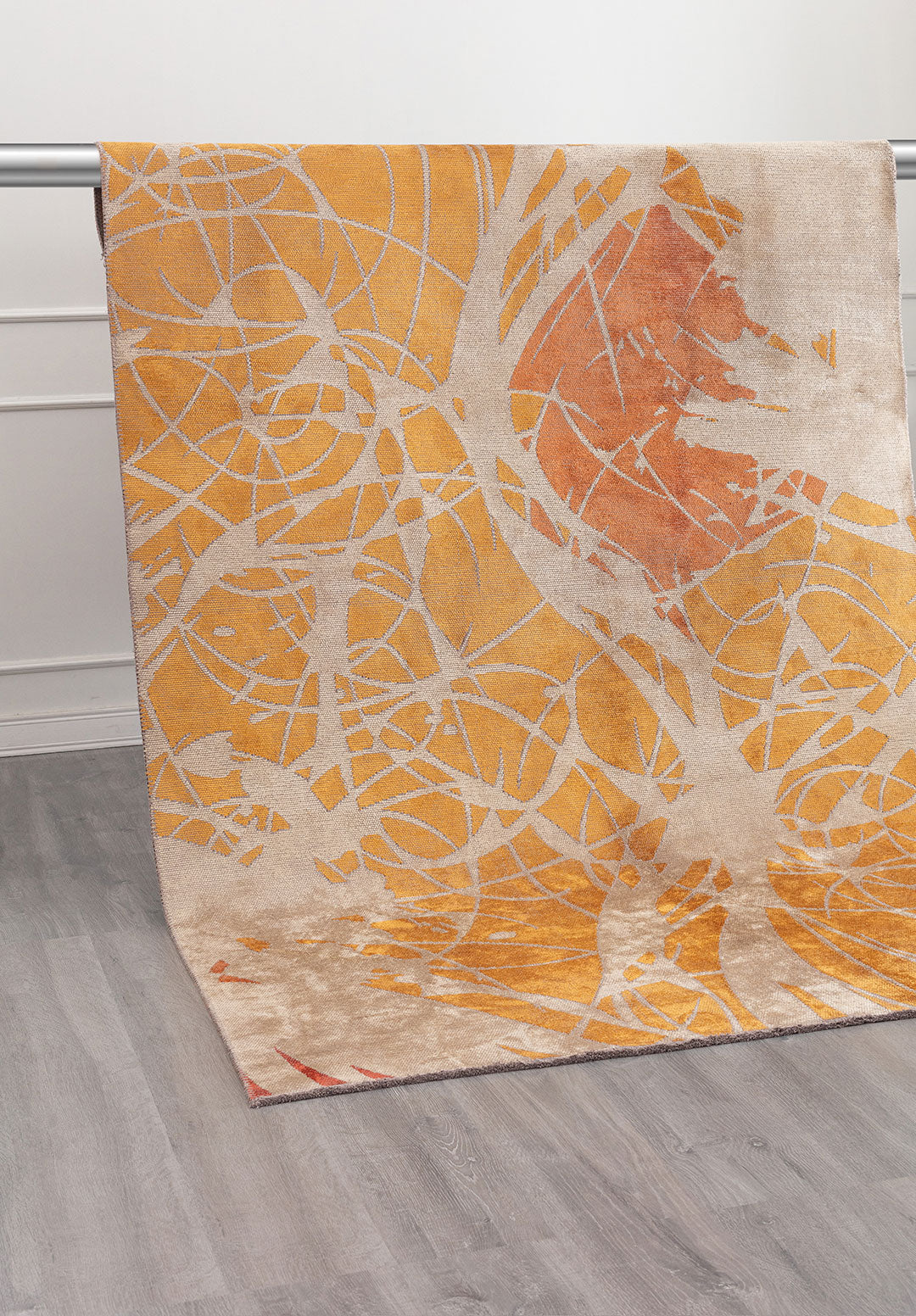 SOLAR TERRA - MUSTARD - RUST - DARK TERRA - CREAM RUG