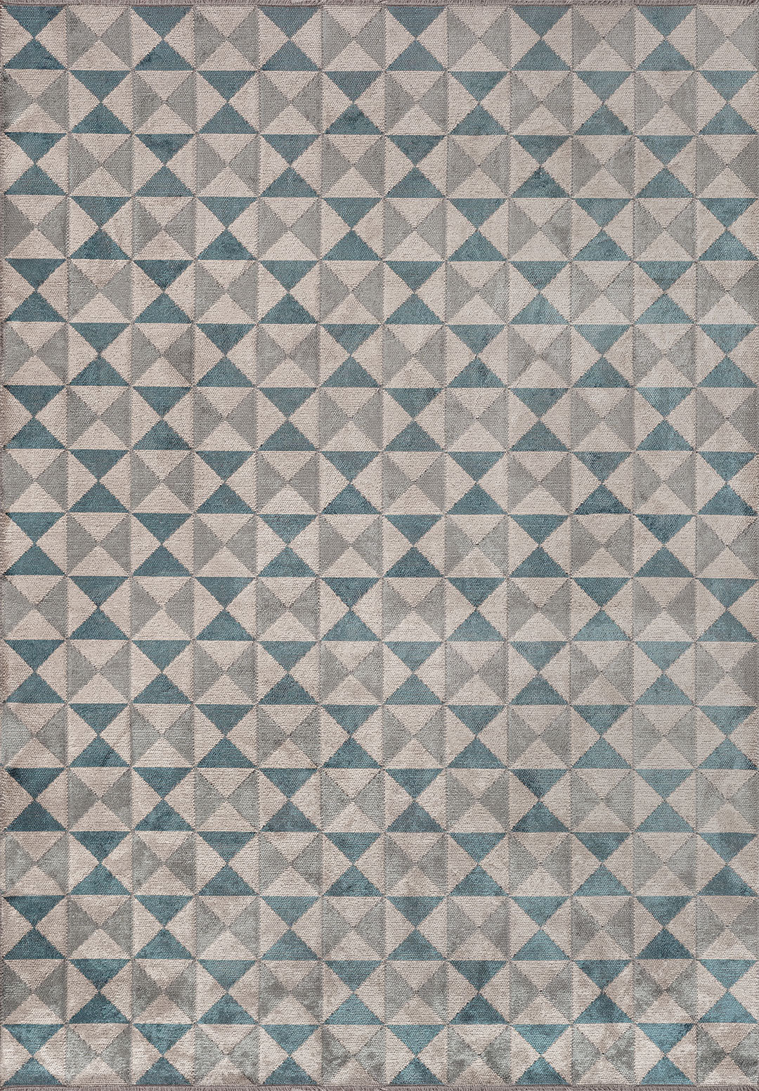 TETRA PETROL - BLUE - BONE RUG