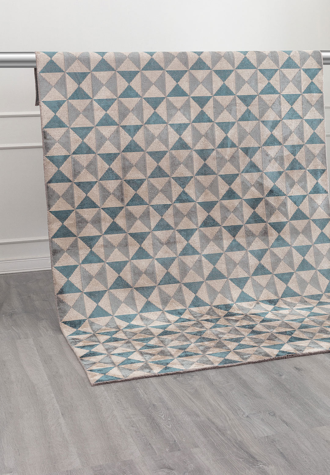 TETRA PETROL - BLUE - BONE RUG