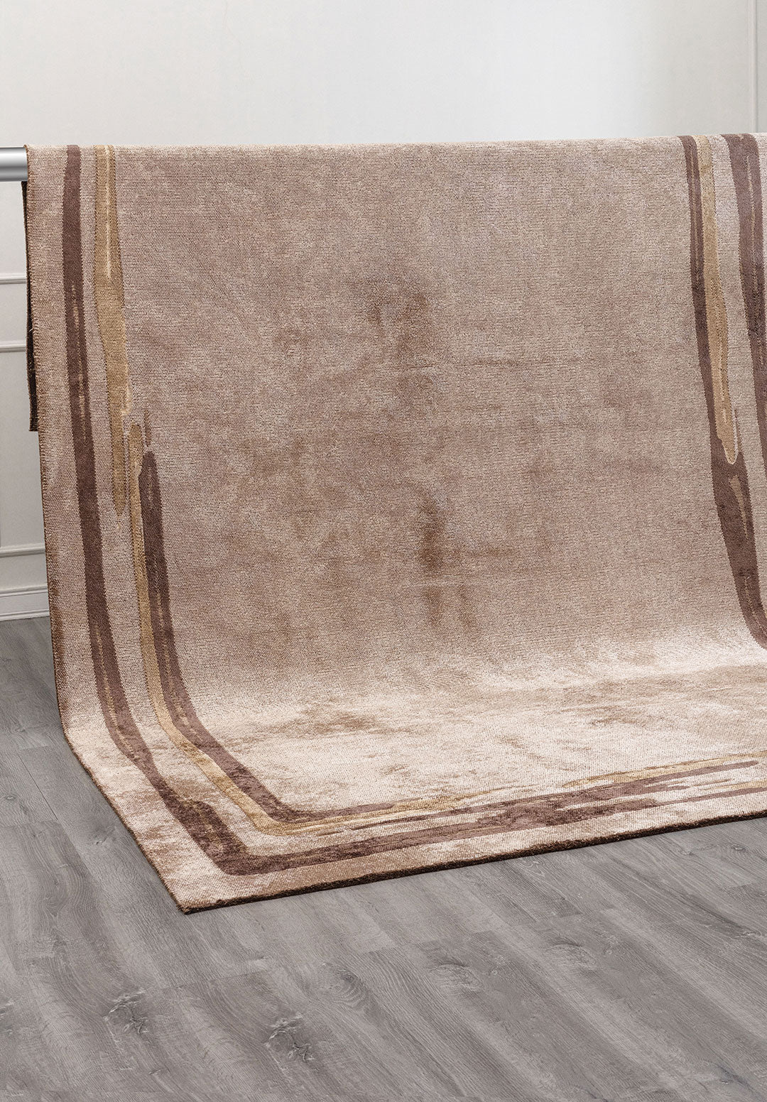 ROYAL DARK MINK - DARK BEIGE - BONE RUG