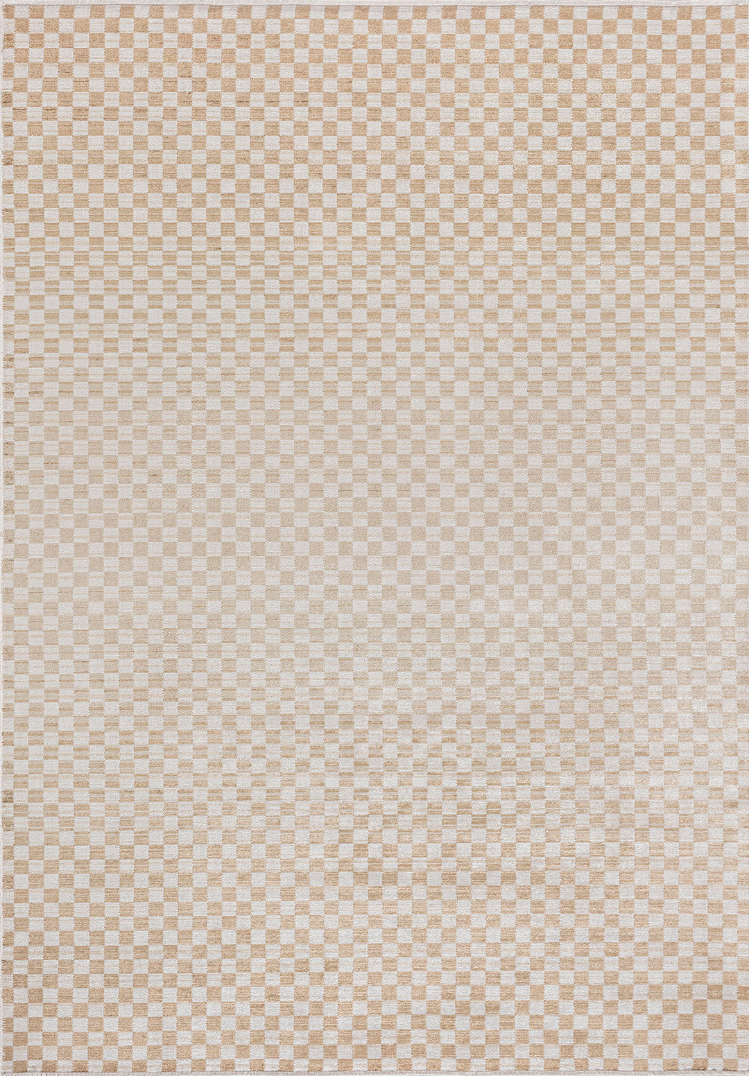 MOSAIC ECRU - CREAM - DARK BEIGE - BEIGE RUG