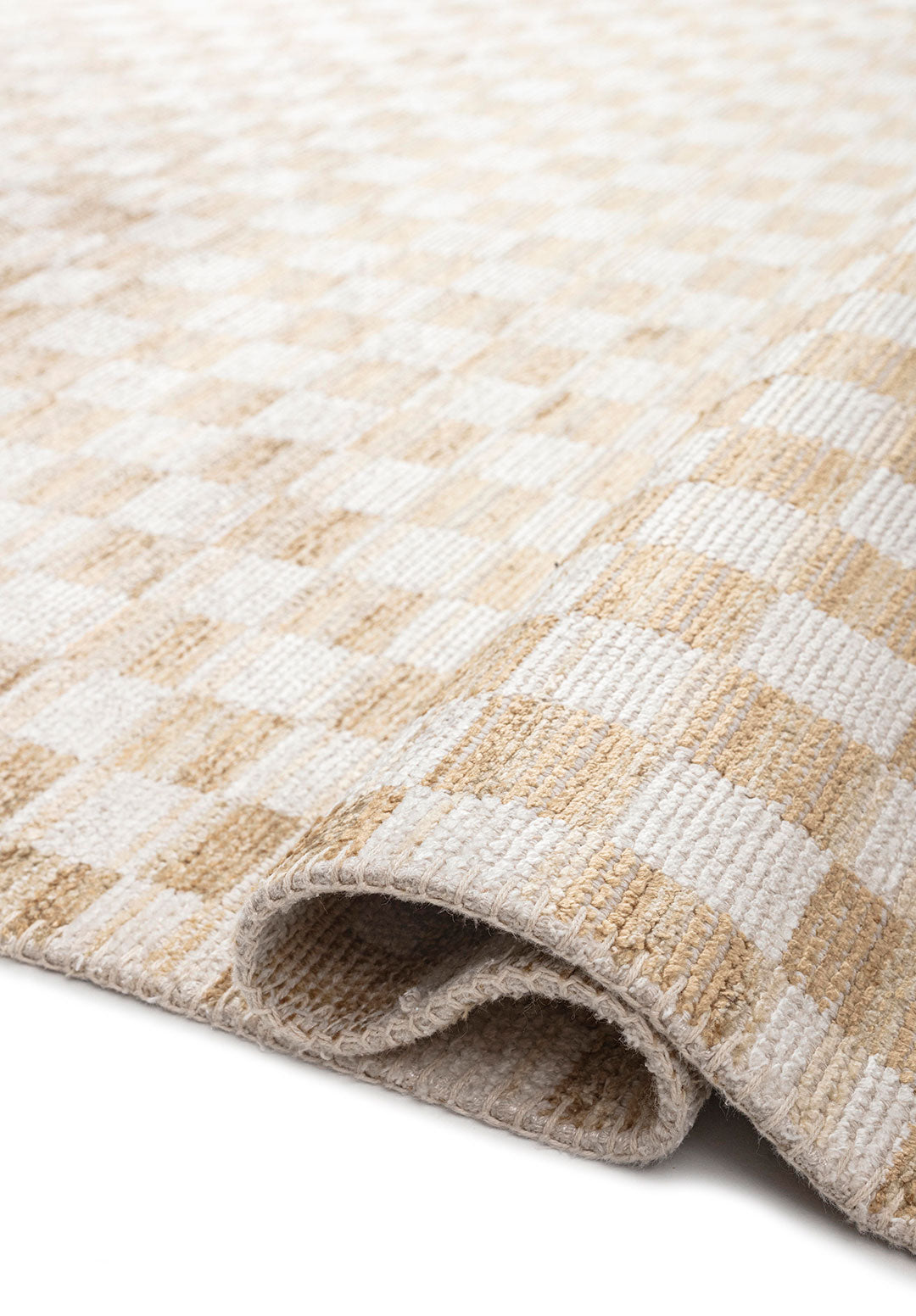 MOSAIC ECRU - CREAM - DARK BEIGE - BEIGE RUG