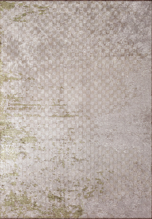 MIRAGE BEIGE - GREEN - BONE RUG