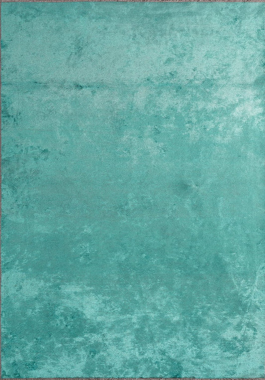 PLAIN TURQUOISE (M) RUG