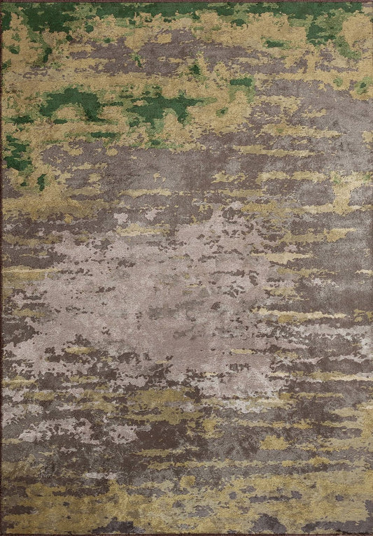 MEADOW ANTHRACITE - FOREST GREEN - OLIVE GREEN - KHAKI - CREAM RUG