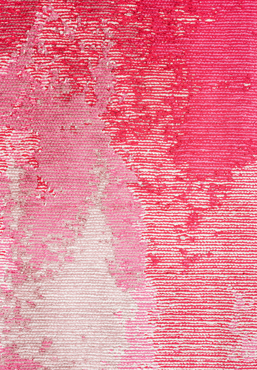 MIST FUSCHIA - PINK - DAMSON - ECRU RUG