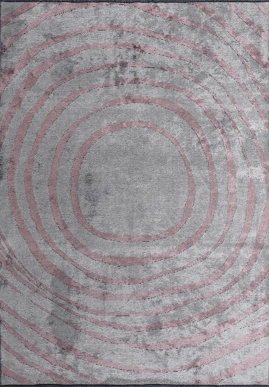 HYPNOSIS LIGHT GREY - DAMSON RUG