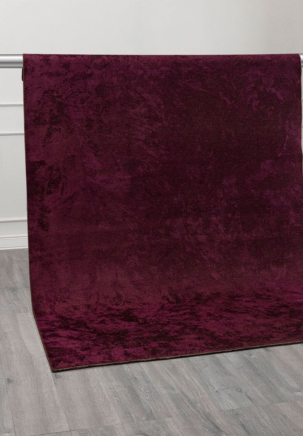 PLAIN DARK DAMSON (C) RUG