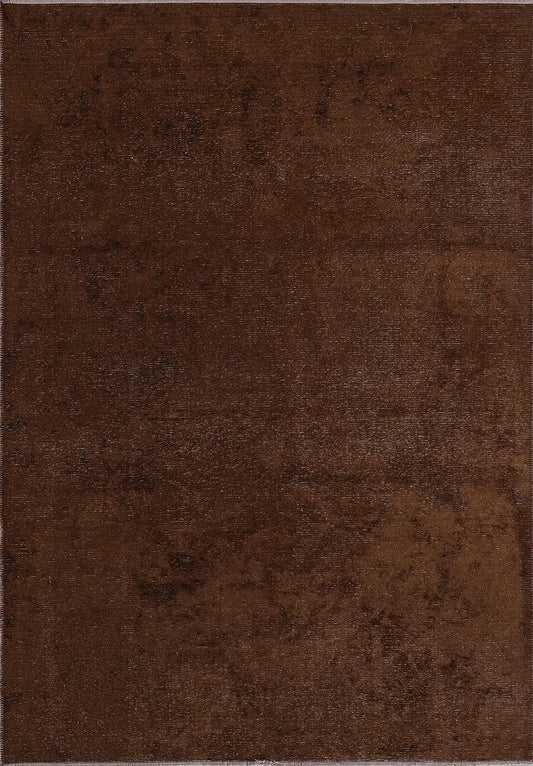 PLAIN DARK BROWN (M) RUG