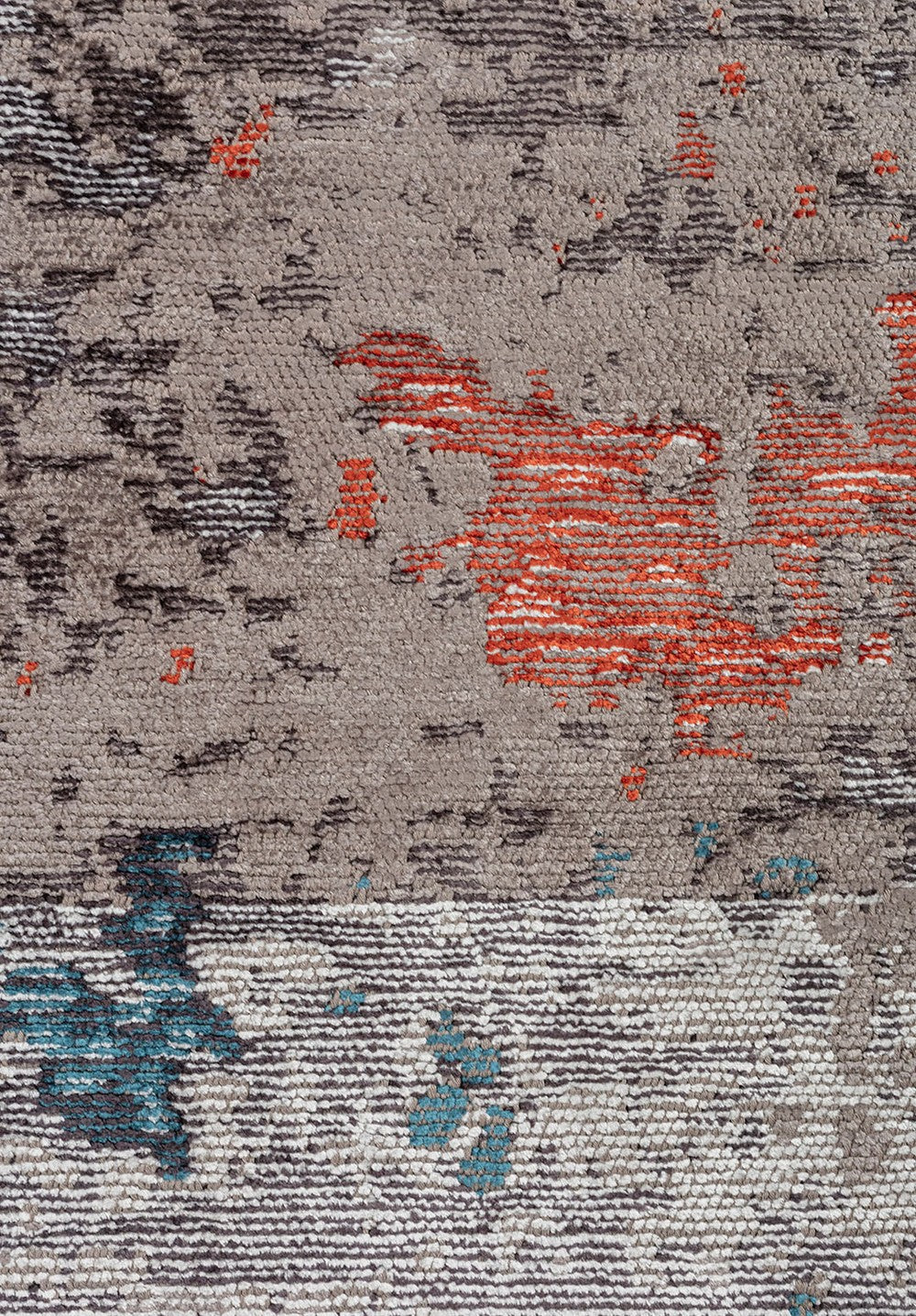 SERENITY BONE - CHARCOAL - DARK GREY - RUST - PETROL - RIVER GREEN RUG