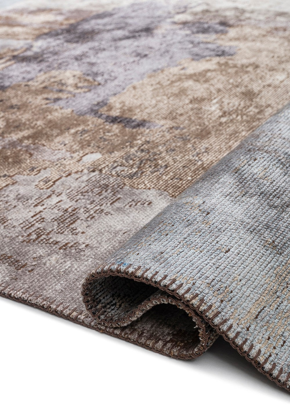 LUSH LIGHT GREY - GREY - BLUE - BEIGE - CHARCOAL - ICE BLUE RUG