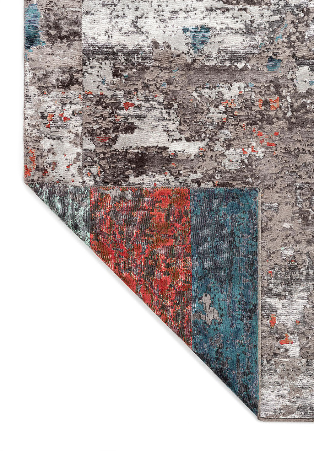 SERENITY BONE - CHARCOAL - DARK GREY - RUST - PETROL - RIVER GREEN RUG