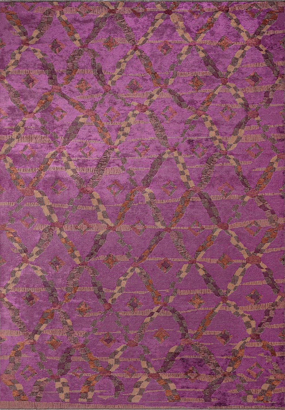 JASMINE CHERRY - PURPLE - TERRA RUG